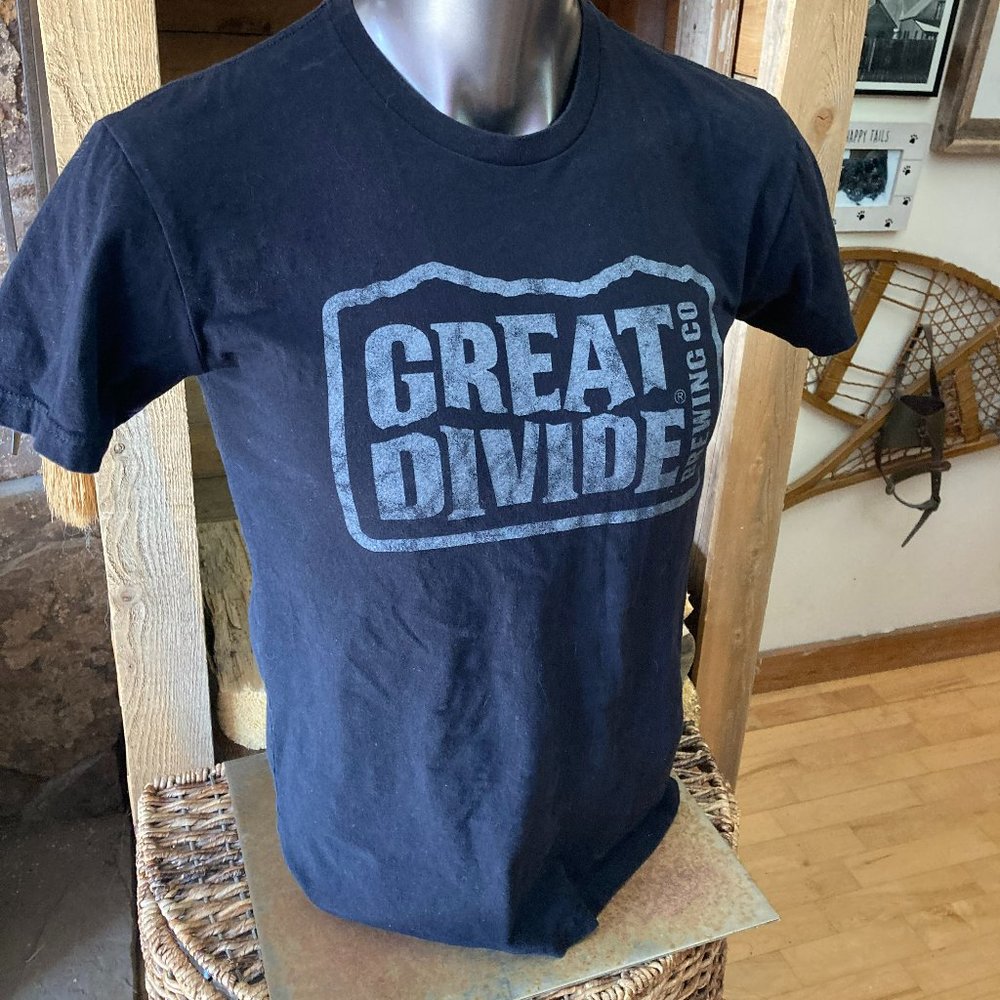 Great Divide Brewing Company T-Shirt Denver Colorado Beer Craft Brewery Mens M